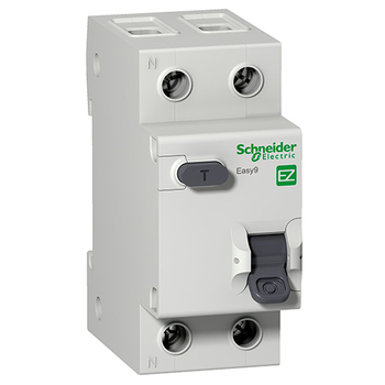 Дифференциальный автоматический выключатель Schneider Electric EASY 9 1P+N 32А 30мА C AC 4,5 кА - Электрика, НВА - Модульное оборудование - Дифференциальные автоматы - Магазин электрооборудования Проф-Электрик